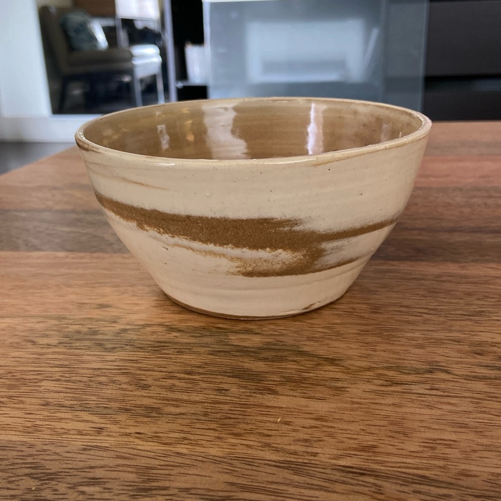 Studio pottery bowl